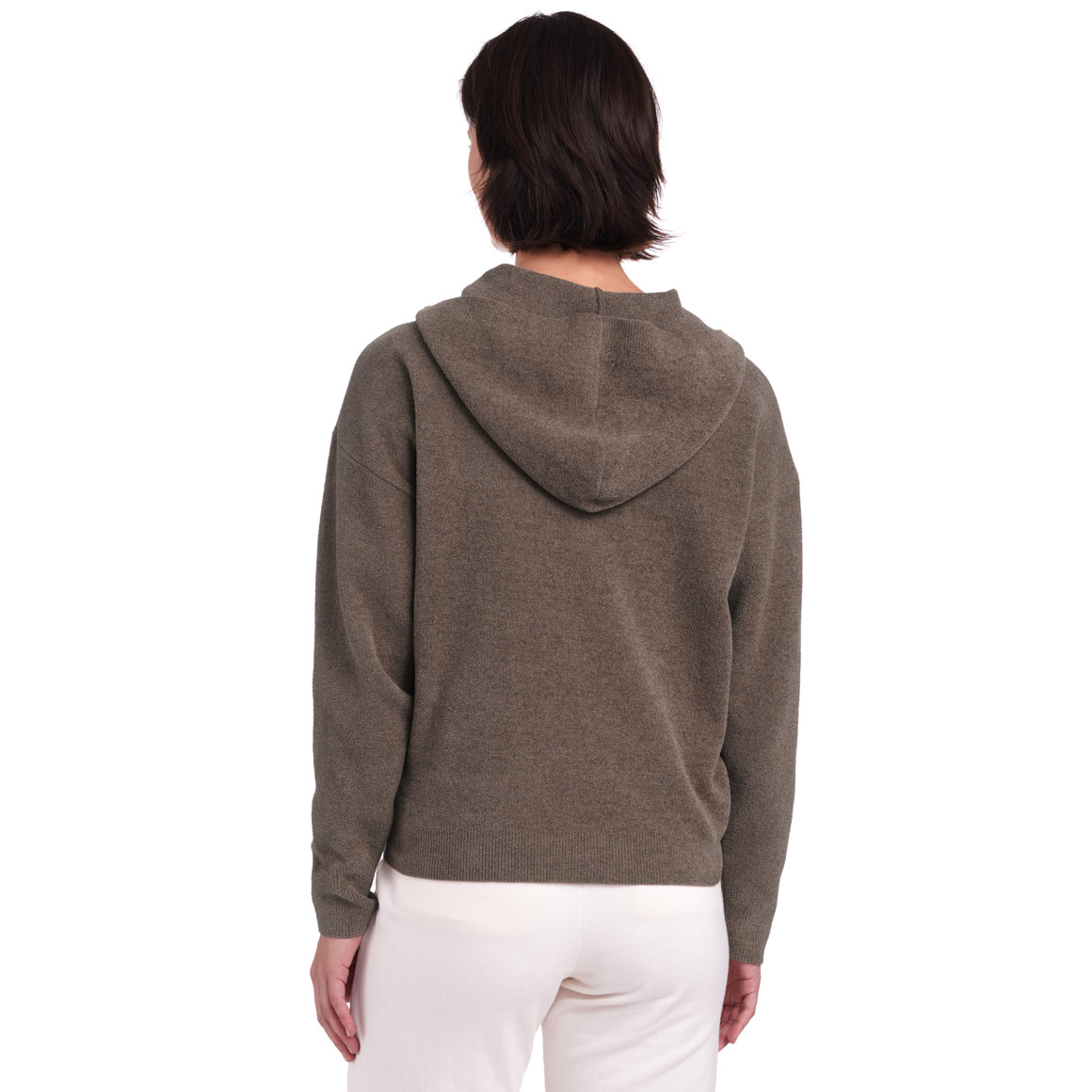 Damen Loungewear-Pullover mit Kapuze