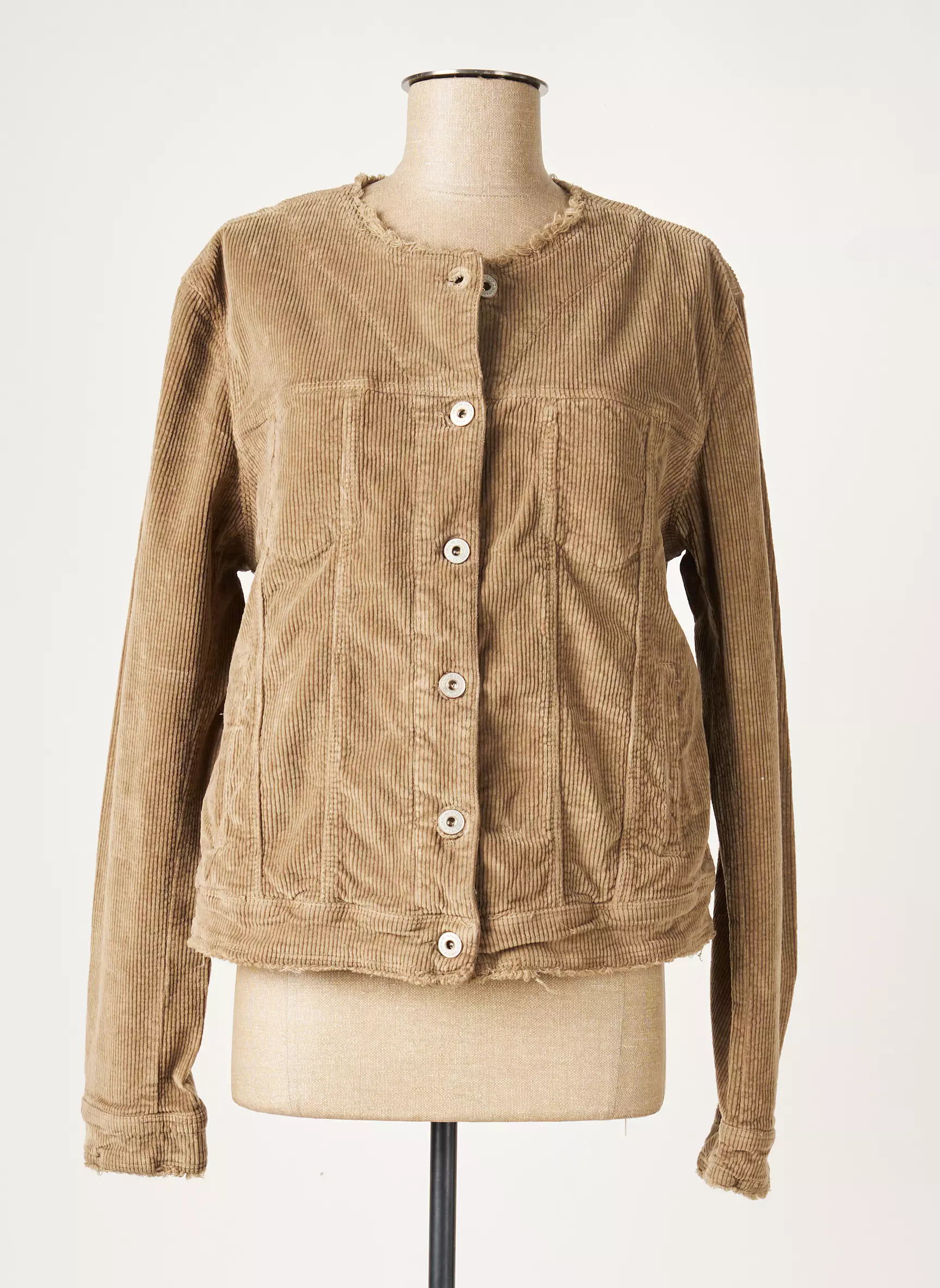 Denim Studio Vestecasual Femme couleur vert