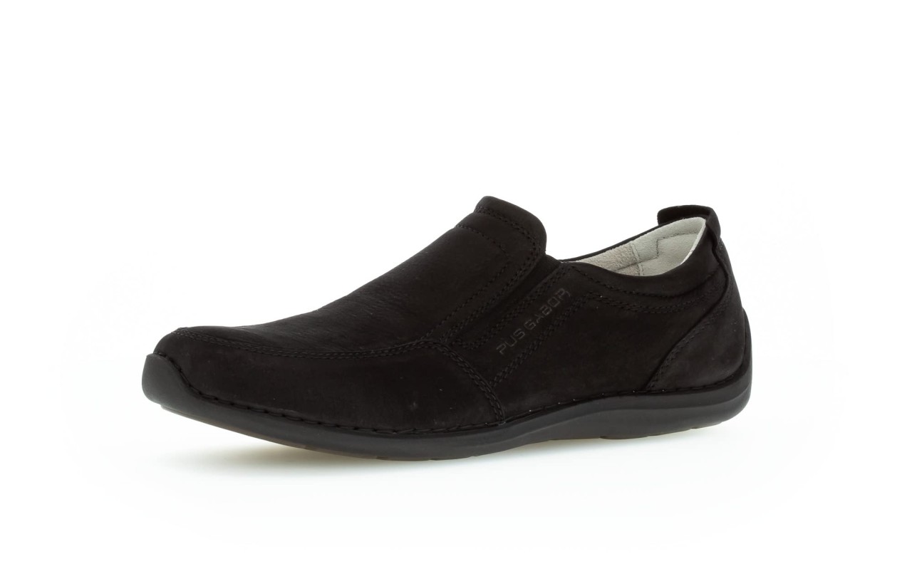 GABOR Komfort Slipper schwarz