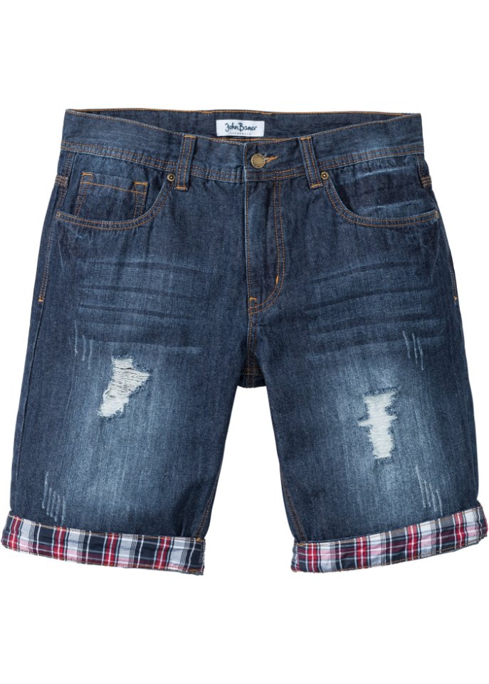 Jeans-Bermuda, Loose Fit
