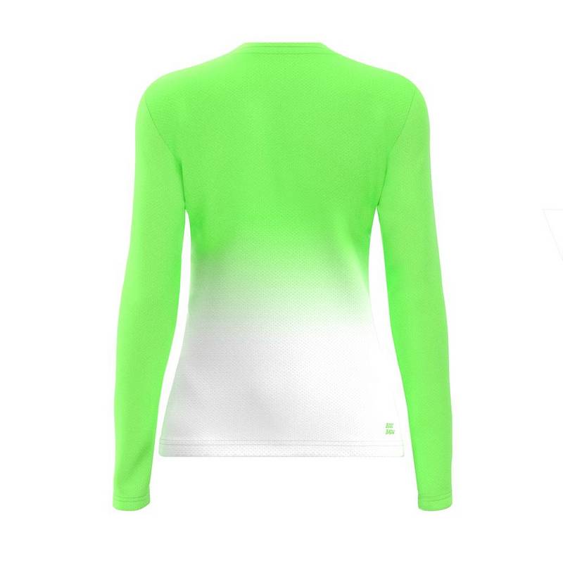 BIDI BADU Crew Gradiant Junior Longsleeve Tennisshirt Mädchen