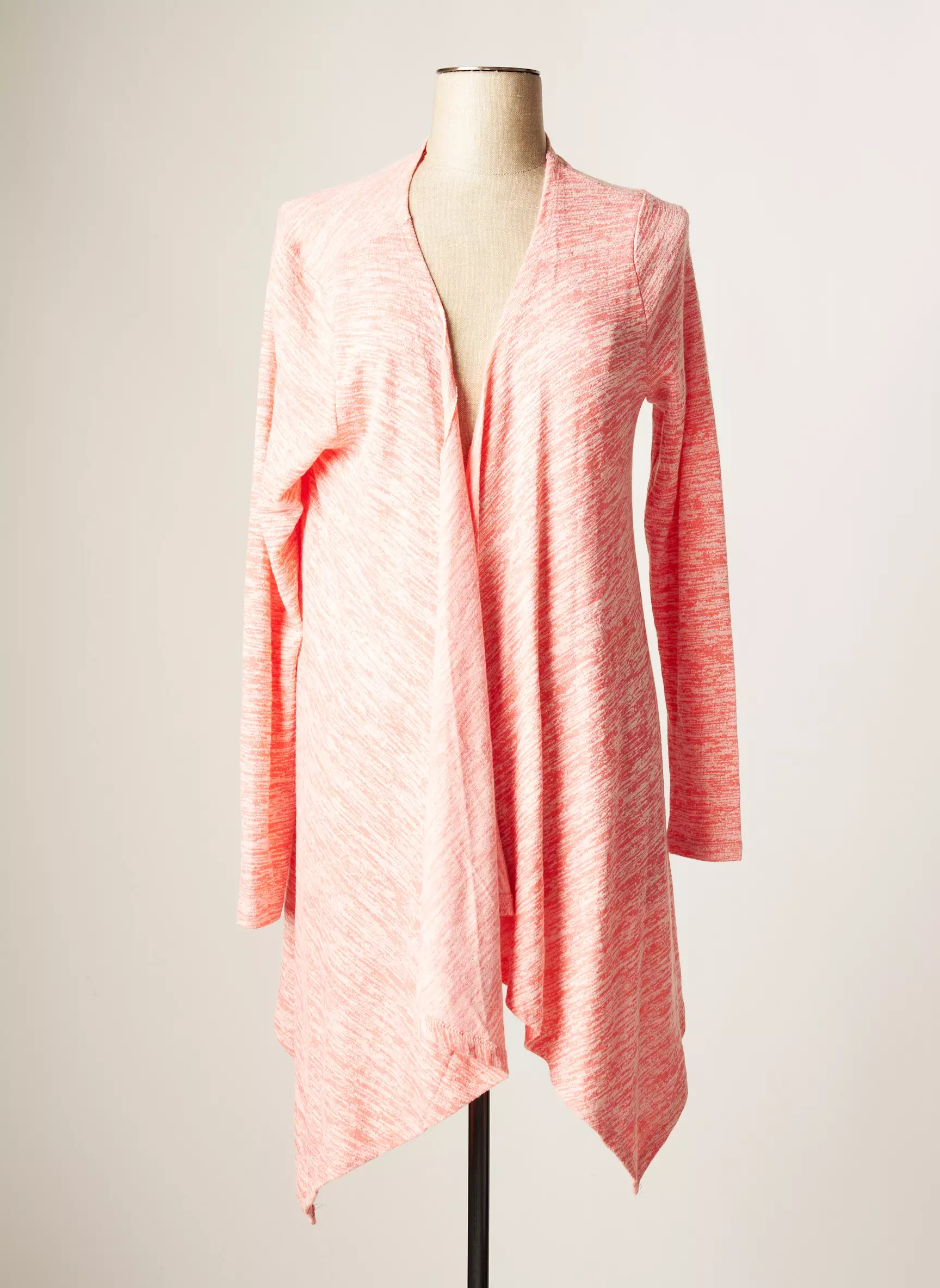 Molly Bracken Cardigans Femme couleur rose