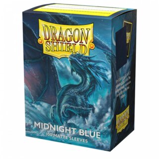 Dragon Shield Standard Matte Sleeves - Midnight Blue (100)