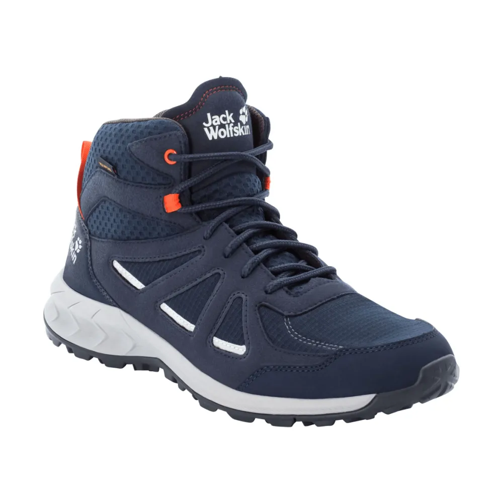 Jack Wolfskin WOODLAND 2 TEXAPORE Mid 4051261;1178 / blau