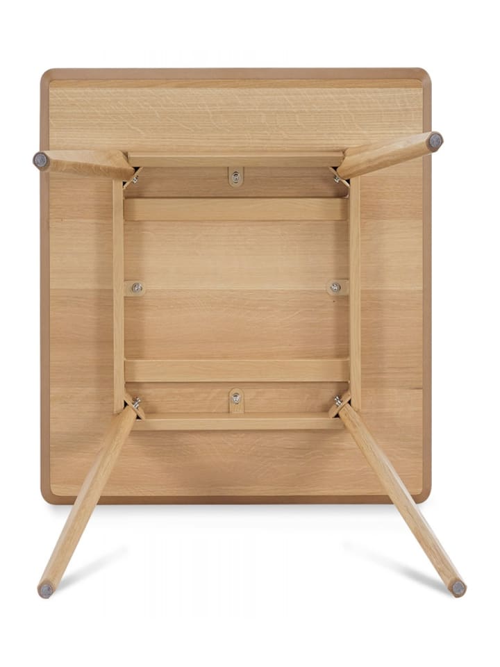 KADIMA DESIGN Kleiner Esstisch aus Eichenholz | Modernes Design in Beige günstig kaufen onesize
