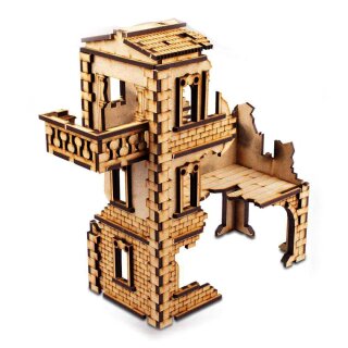 Ruined Modular Villetta Balcone Simona