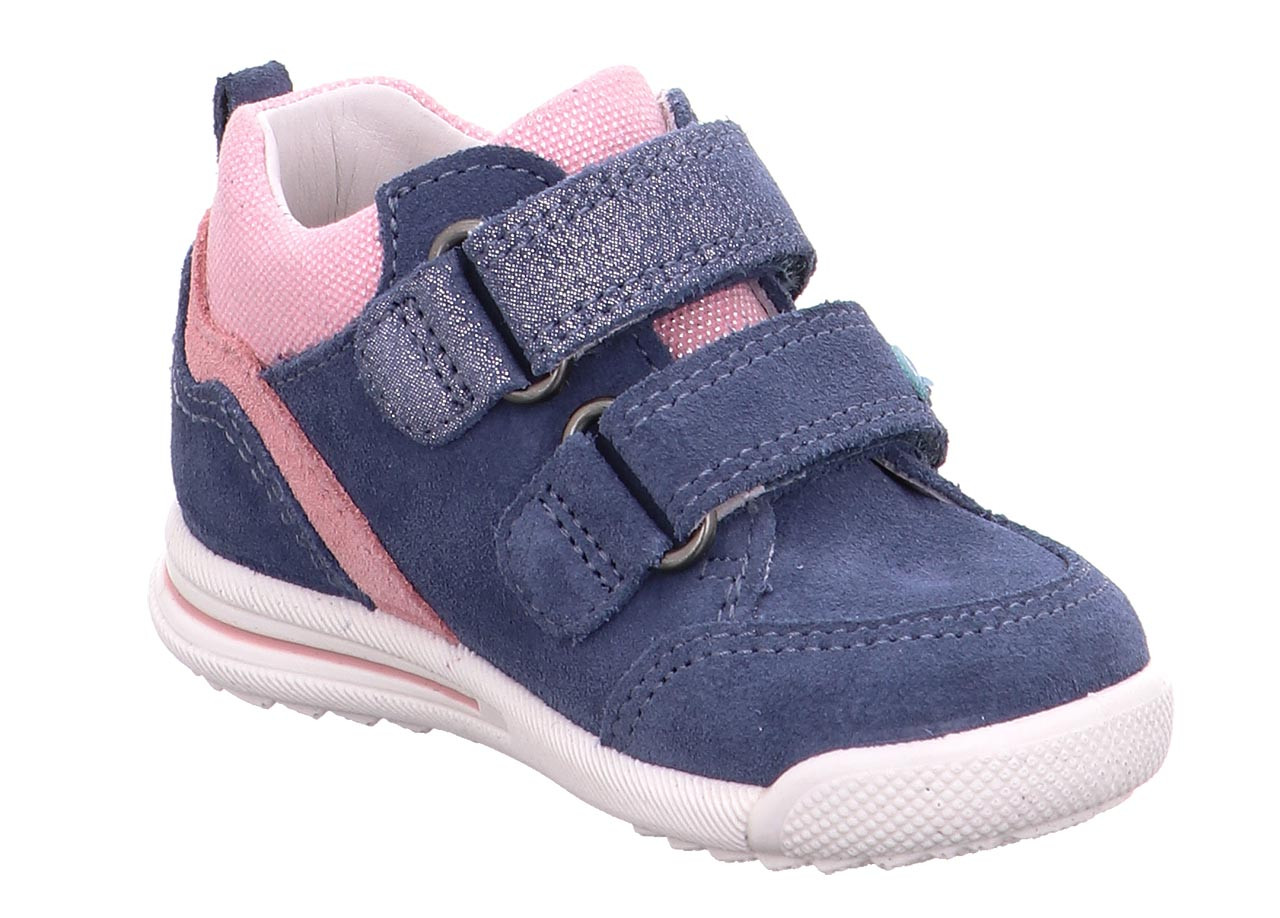 AVRILE MINI - Blau/RosaSneaker low mit Klettverschluss