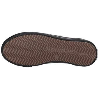 Dockers Leinen Sneaker in schwarz