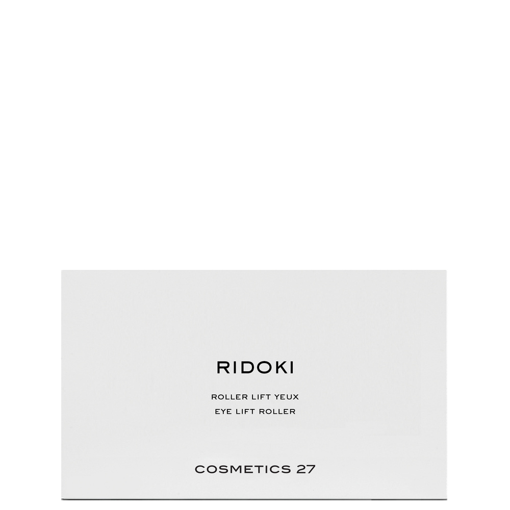 cosmetics 27 Ridoki RIDOKI - Roller lissant et massant du coutour de l'oeil