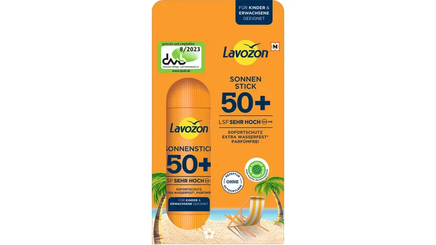 LAVOZON Sonnenstick LSF 50+ 20 g