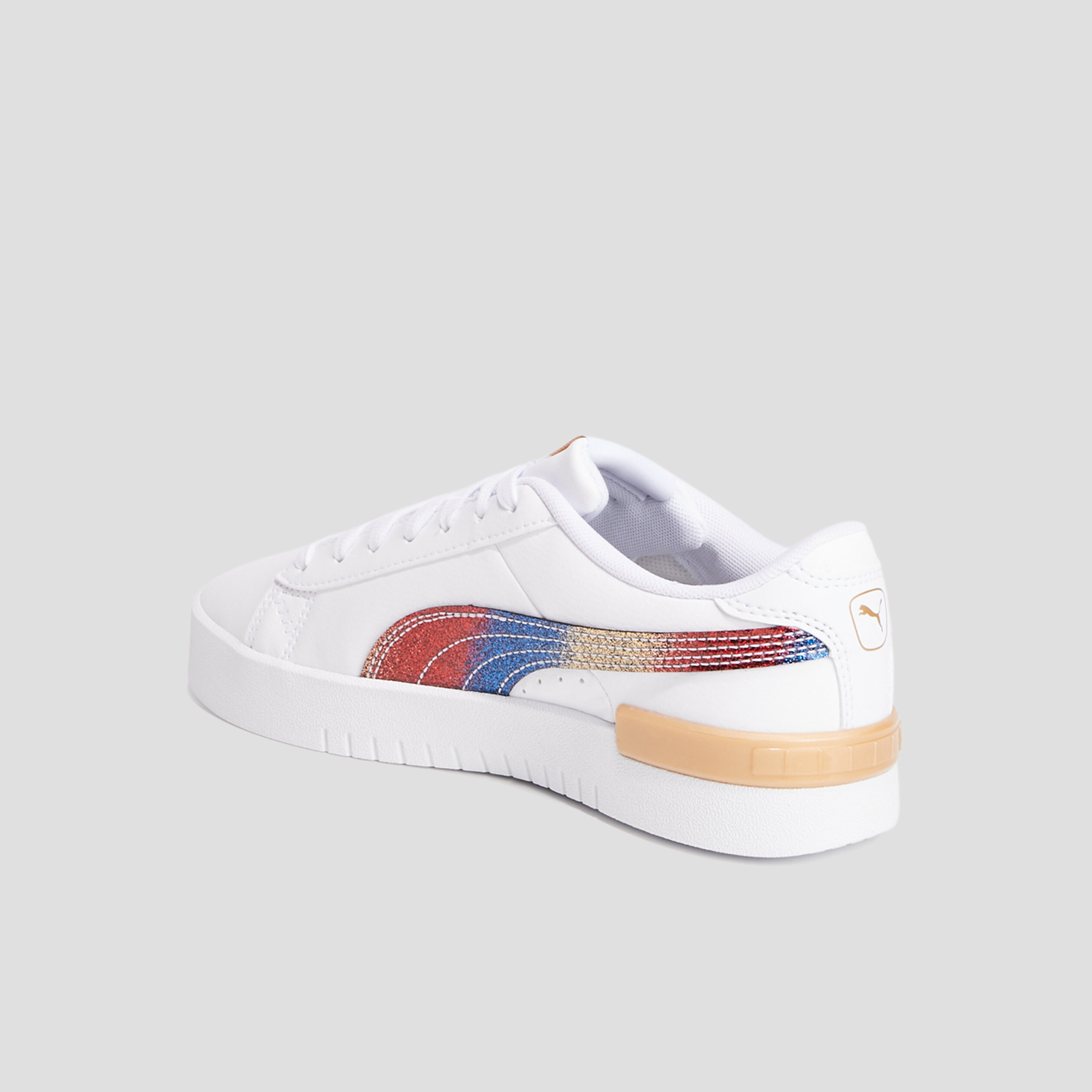 Tennis à lacets Puma Jada blanc fille | La Halle