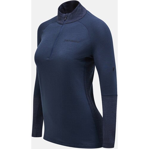 DAMEN ROLLI W MAGIC HALF ZIP-BLUE SHADOW-BLUE SHADOW