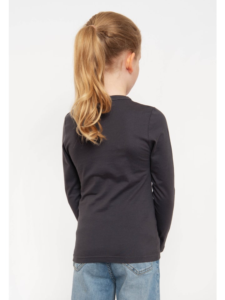 Logoshirt Langarmshirt Die Sendung mit der Maus - Die Maus in grau-blau günstig kaufen
