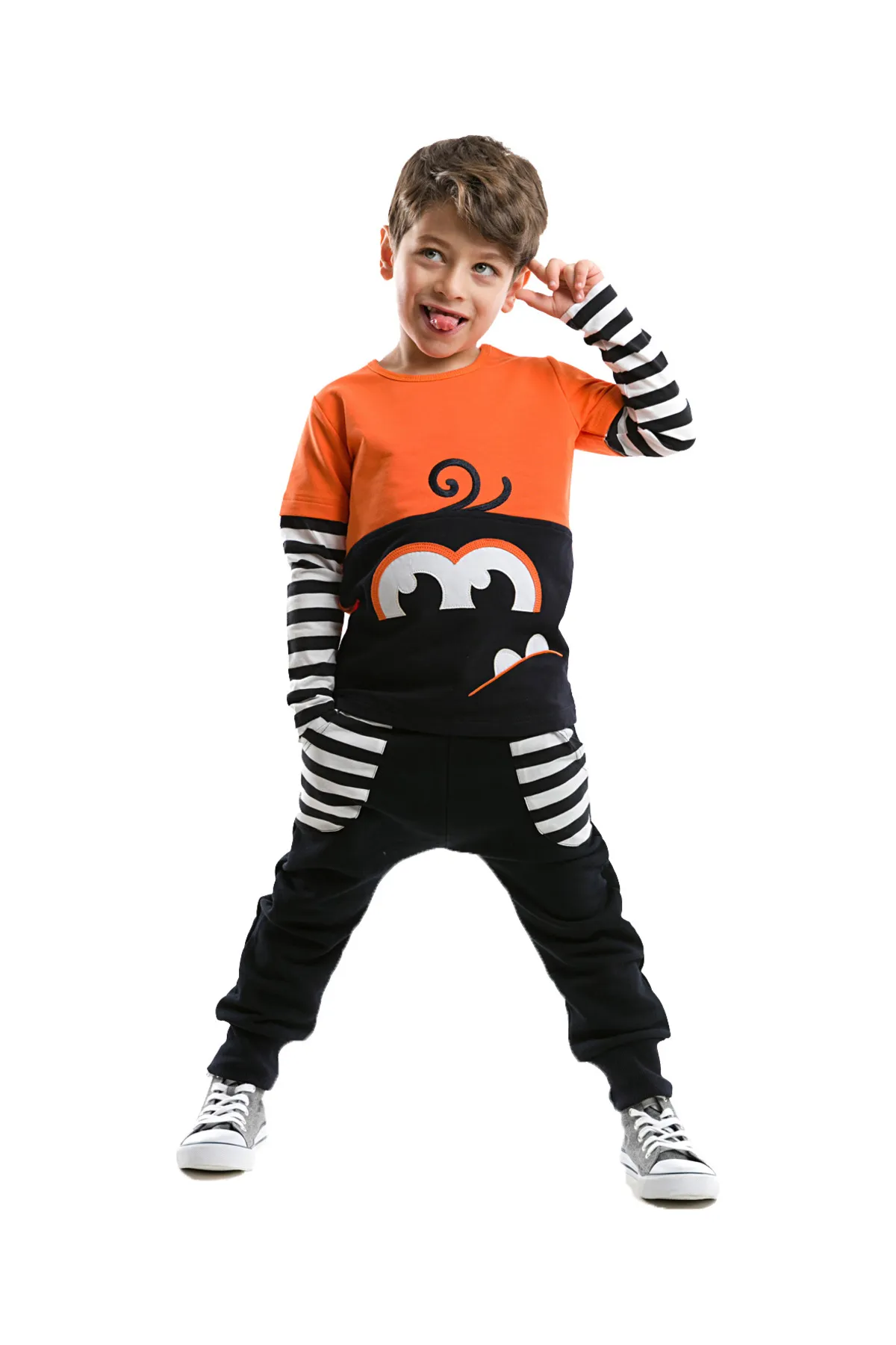 Denokids  Gırgır Jungen-Trainingsanzug-Set