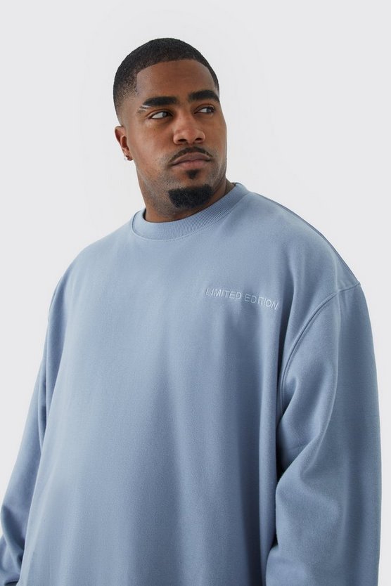 Plus kastiges Oversize Sweatshirt