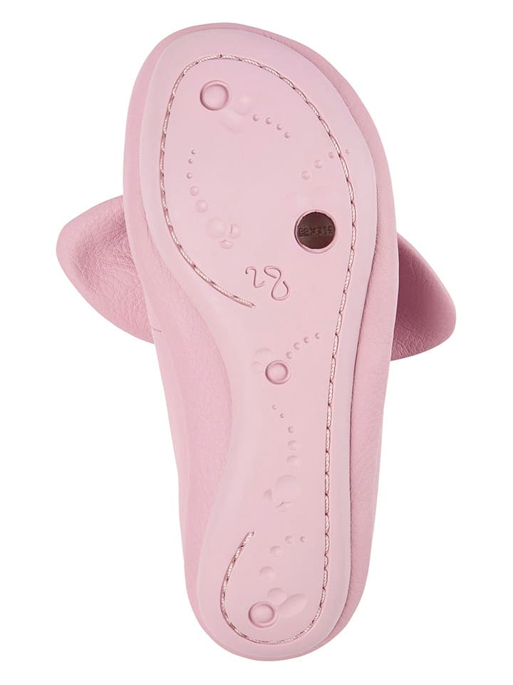 Camper Leder-Ballerinas in Rosa günstig kaufen