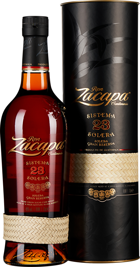Ron Zacapa Rum Sistema Solera 23 Gran Reserva 0,7 Liter in Tube