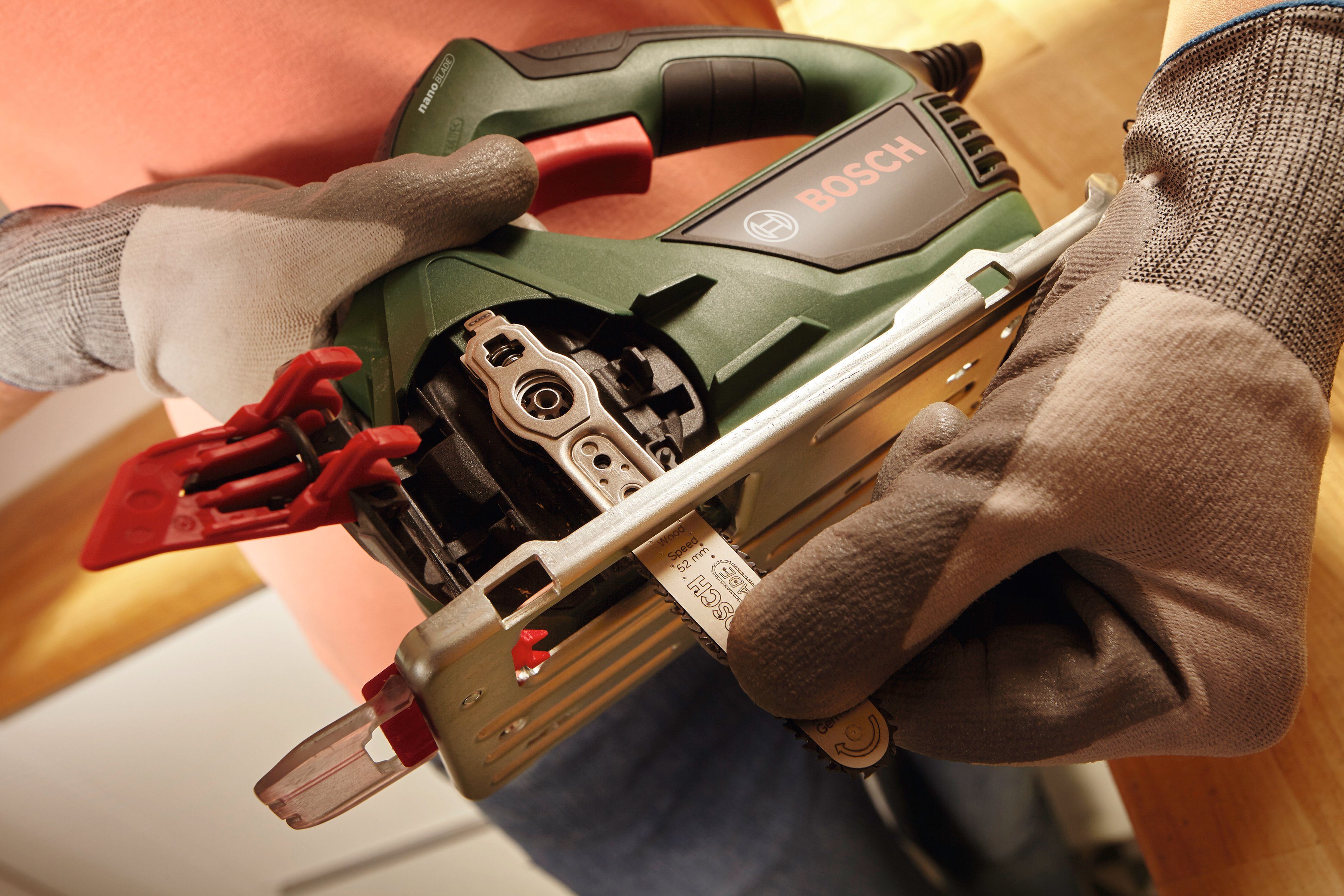 Bosch Home & Garden Multifunktionssäge EasyCut 50 nanoBLADE-Säge, 500W