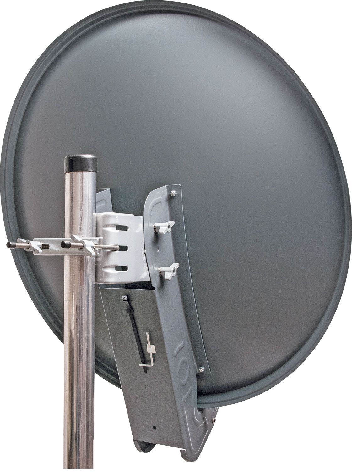 Schwaiger SPI075PA hellgrau 75cm Alu-Spiegel