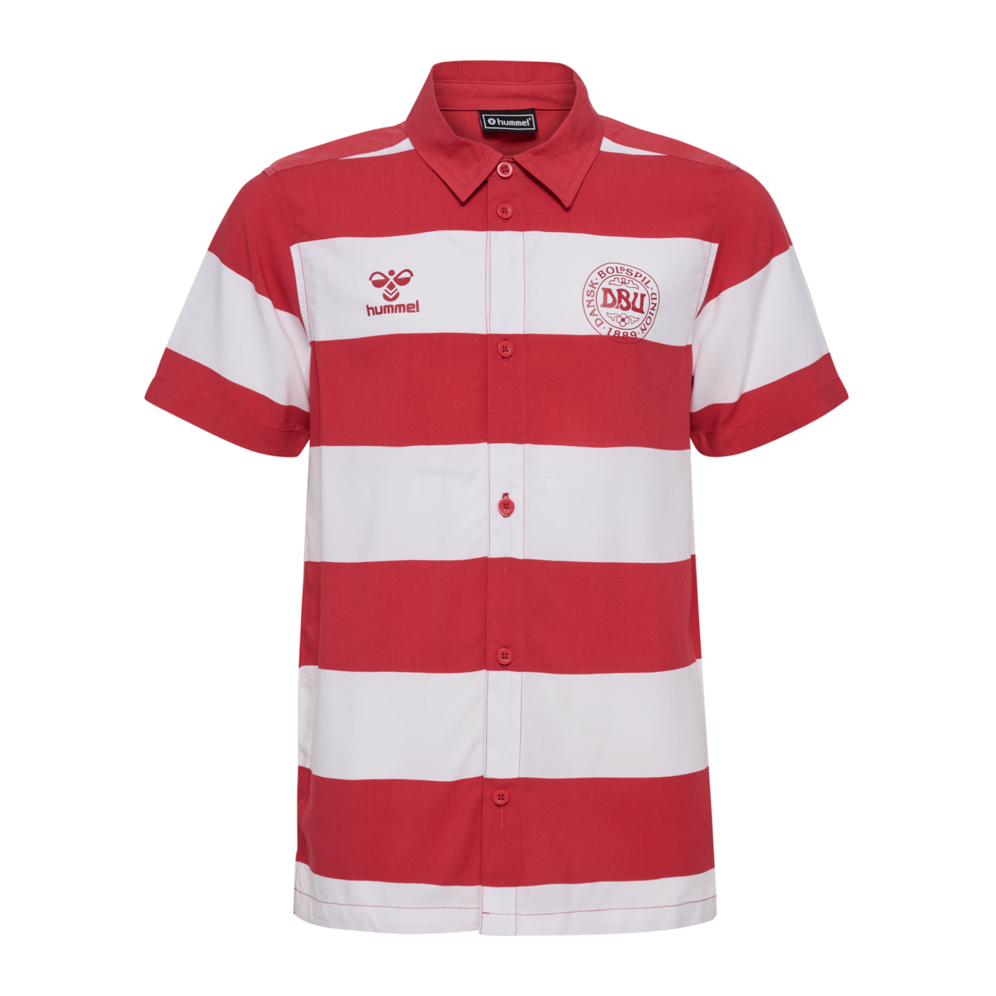 Hummel Dänemark Fanshirt EM 2024 Kids Rot F3681