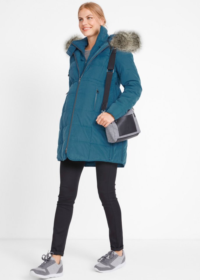 Umstandsjacke/Tragejacke, gesteppt