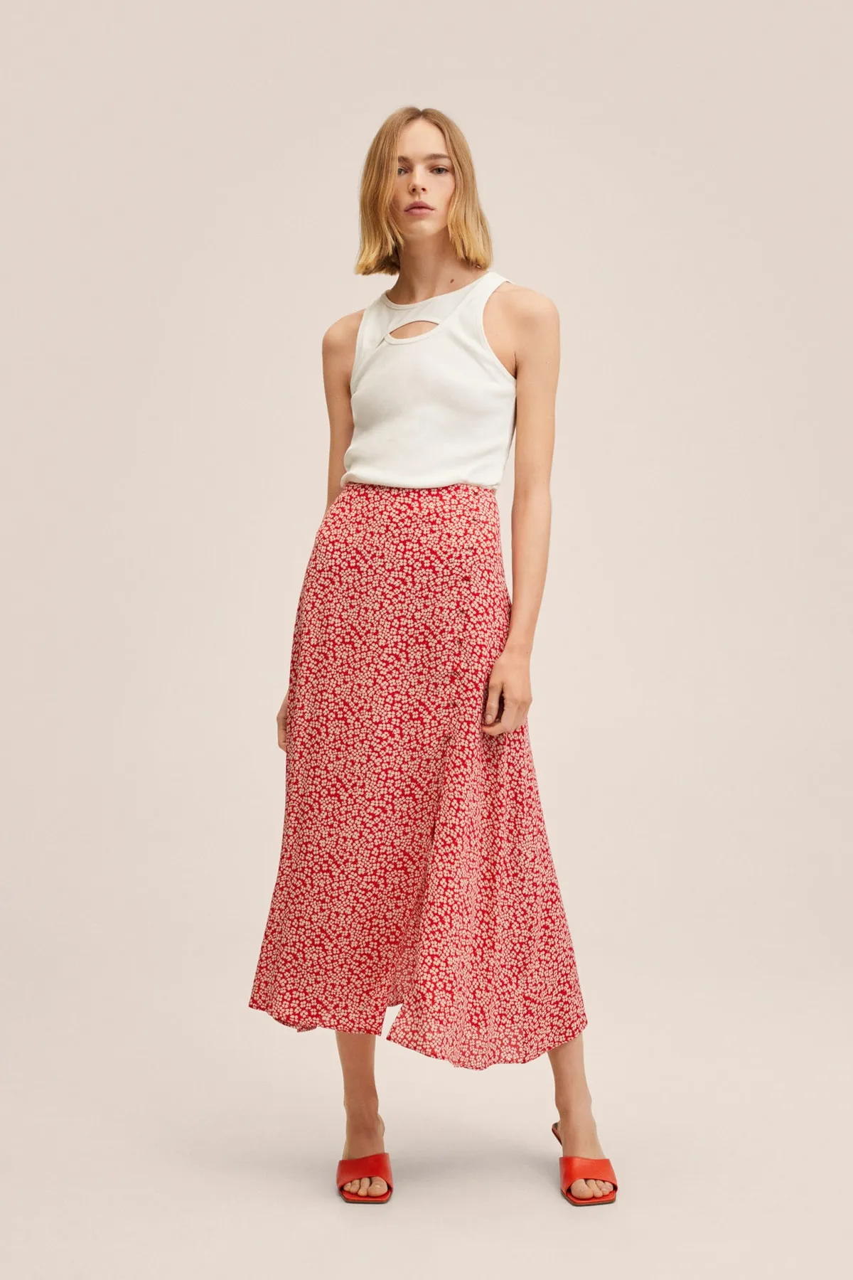MANGO  27065765 Damen/Mädchen Rot
