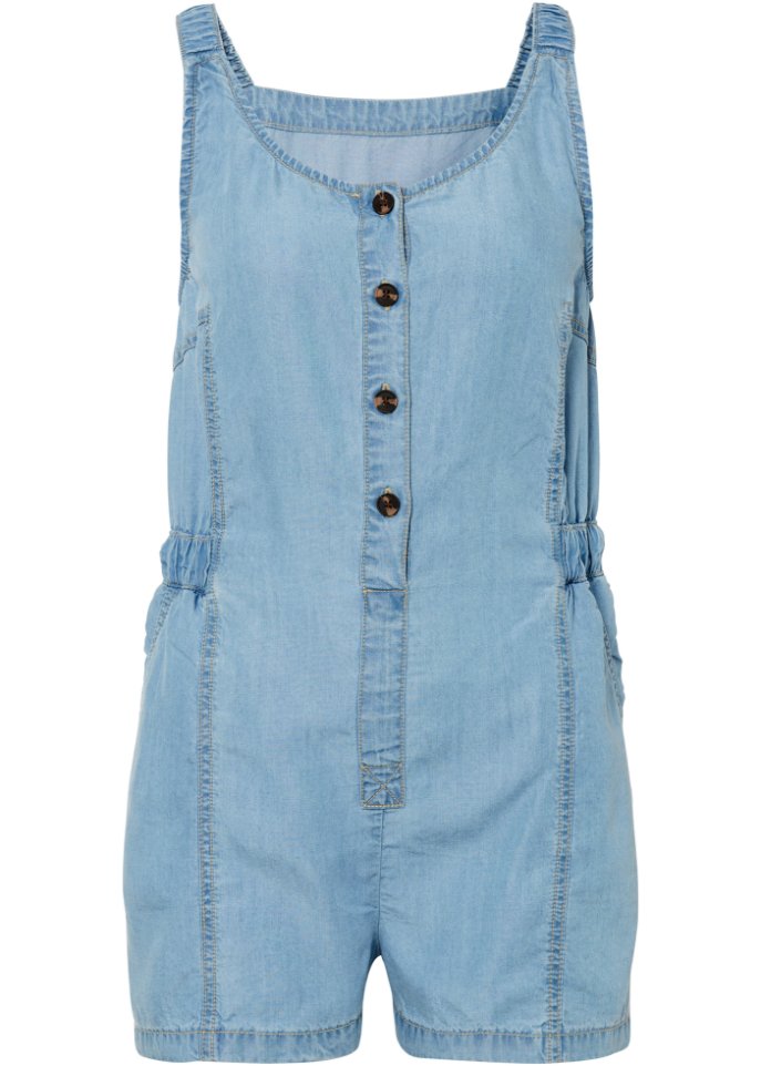 Jeans-Overall aus Lyocell