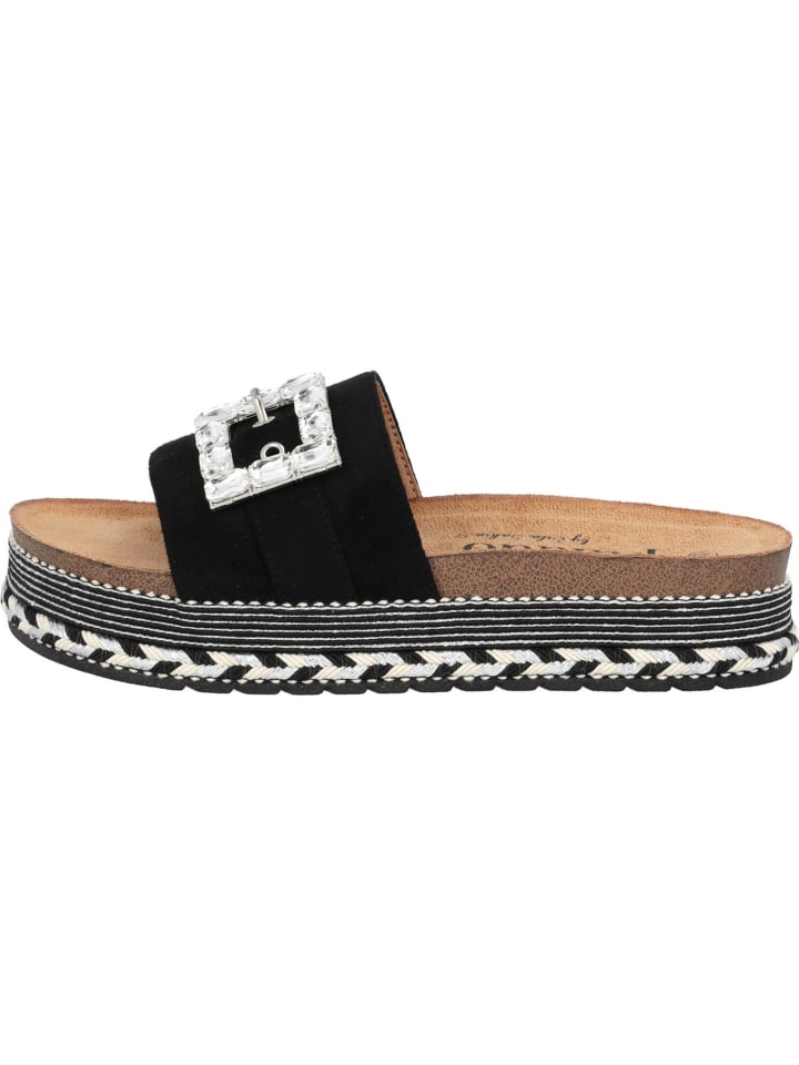 palado Plateau-Pantoletten in BLACK günstig kaufen