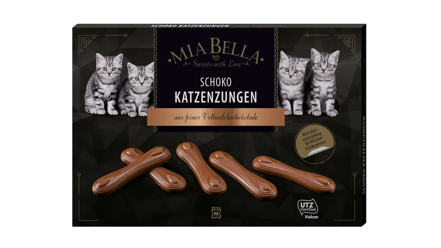 MIA BELLA Katzenzungen Vollmilch 100 g