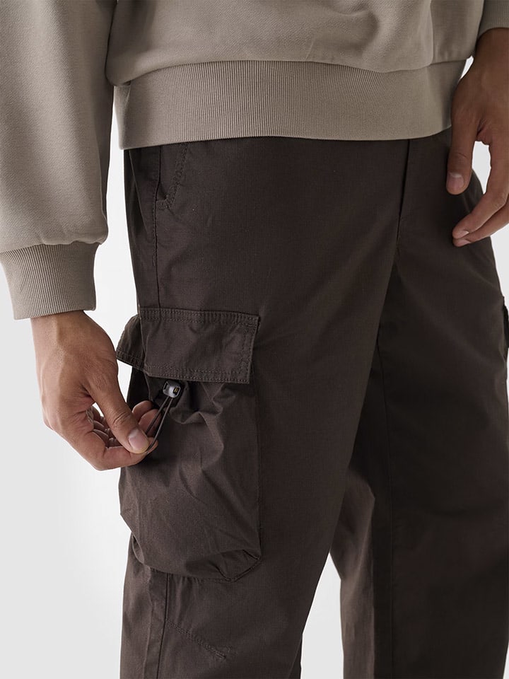 4F Cargohose in Braun günstig kaufen