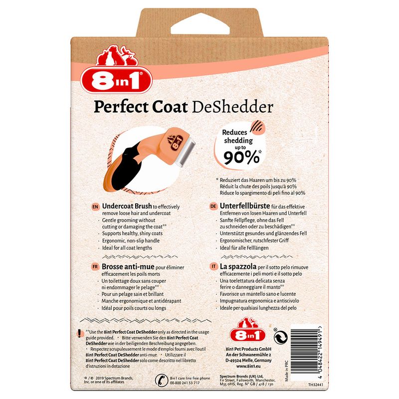 8in1 Perfect Coat DeShedder für Katzen zu TOP-Preisen