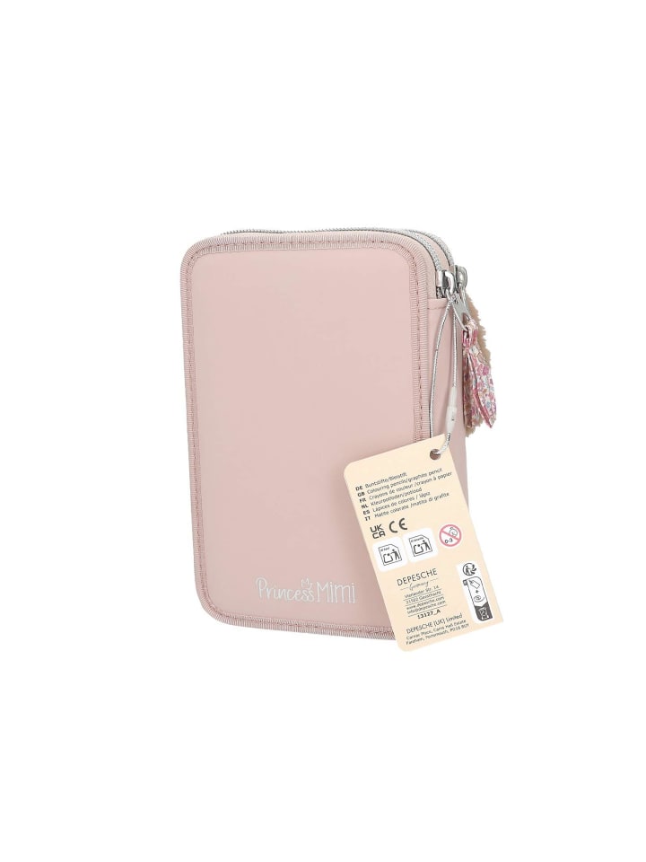 Depesche 2-Fach Federtasche MILO Princess Mimi 5,5 x 12 x 19 cm in bunt günstig kaufen onesize