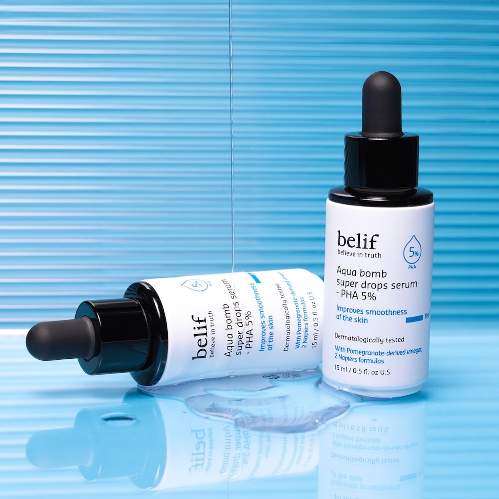 belif Aqua bomb super drops serum - PHA 5% Sérum