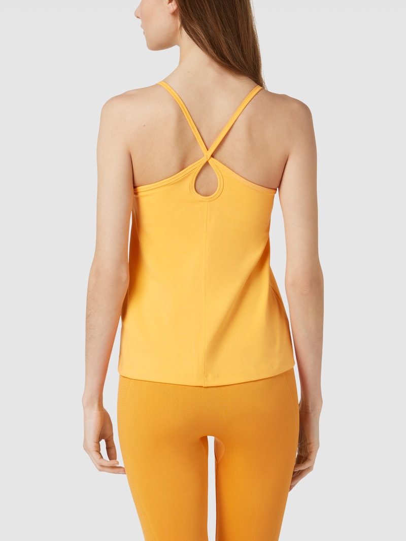 Tanktop mit Logo-Print Modell 'STUDIO ULTRABARE 2in1 Tank' in orange