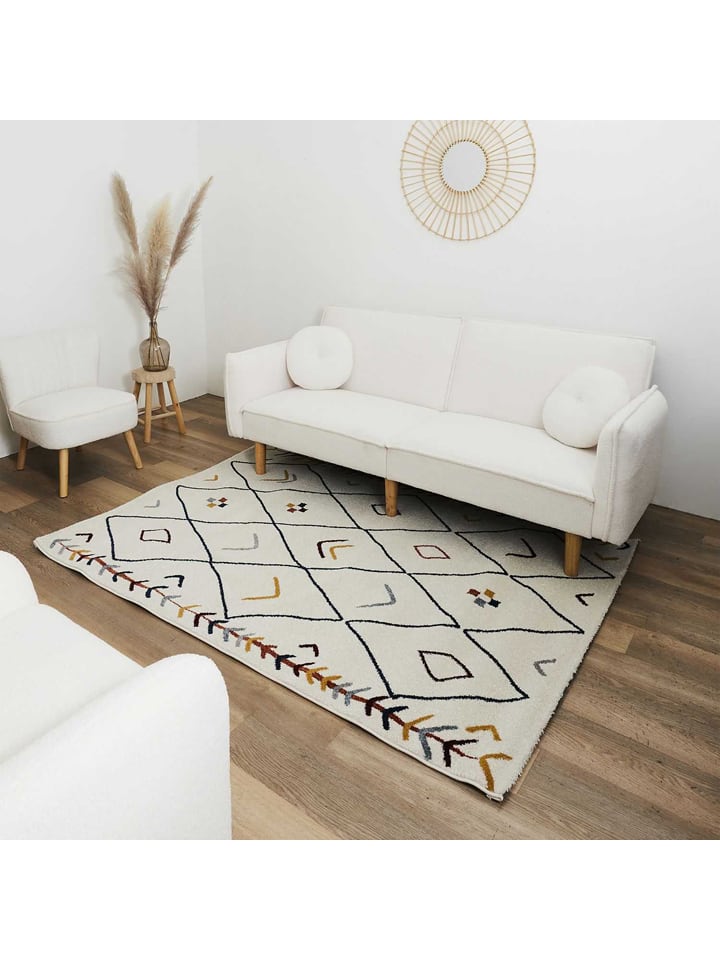Ethnical Life Teppich in Creme - (L)150 x (B)200 cm günstig kaufen onesize