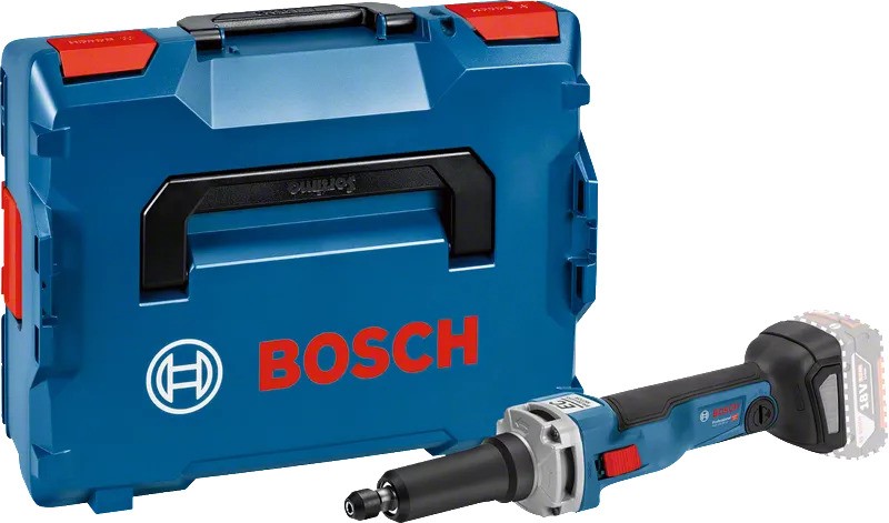 Polizor drept Bosch Blue 0601229100 GGS 18V-23 LC Professional fără baterii și încărcător în L-Boxx 601229100