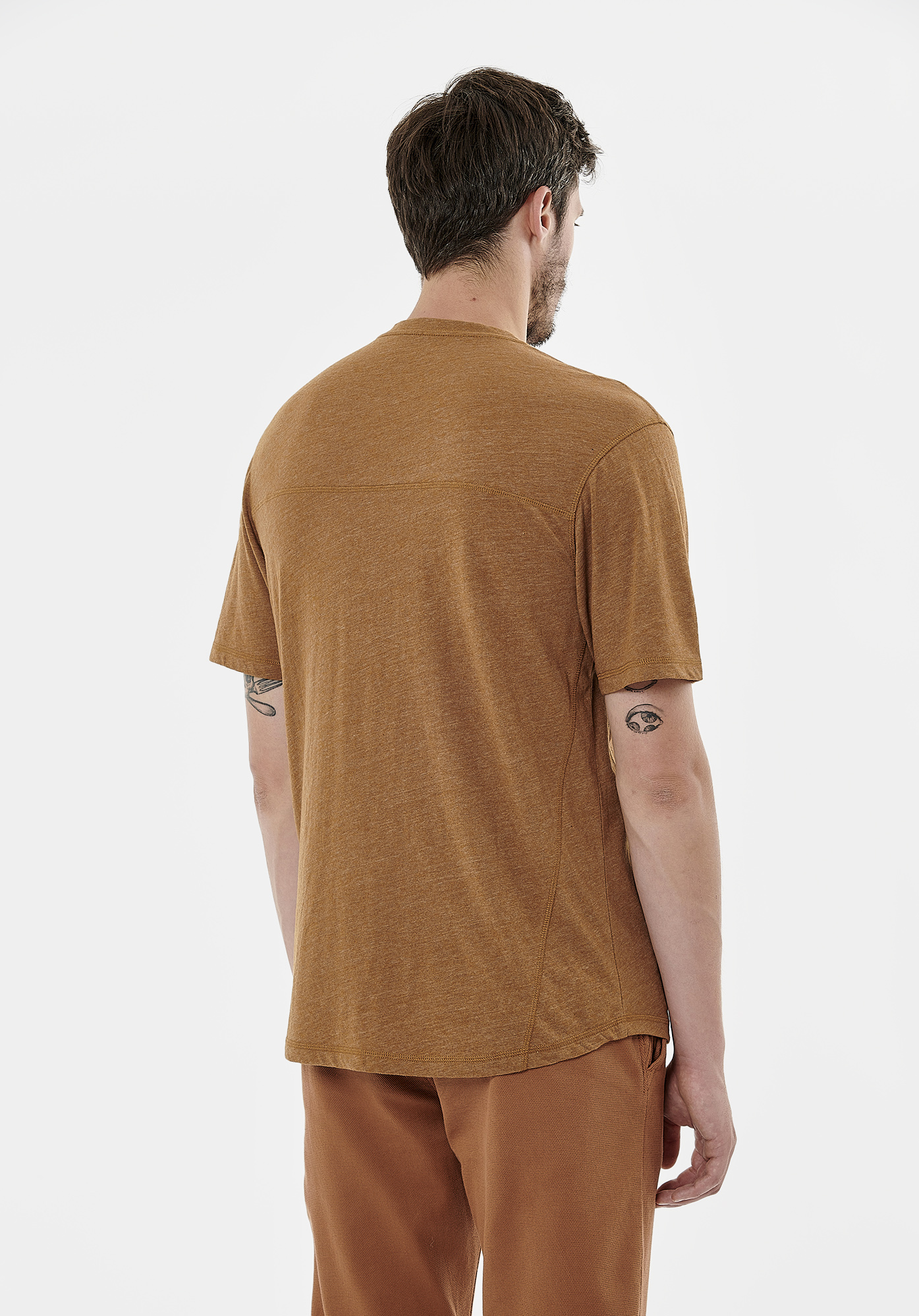 TONE   T-shirt marron homme