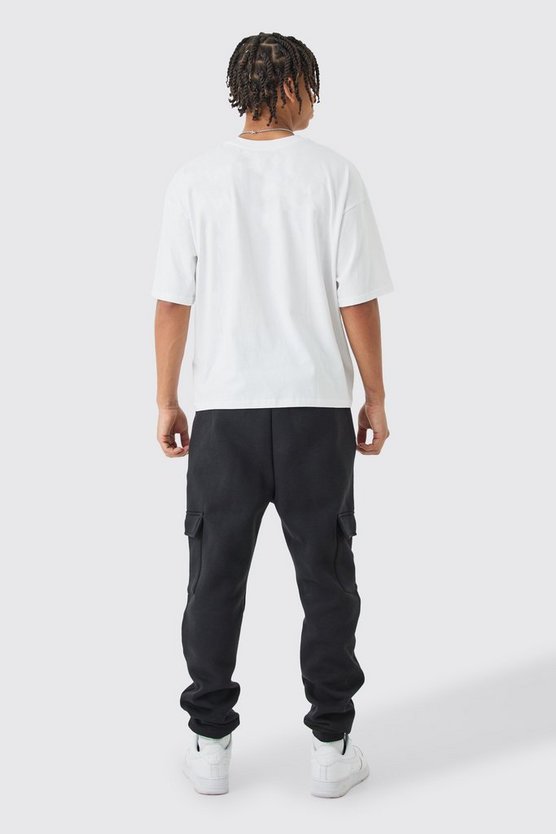 Slim-Fit Man Cargo-Jogginghose