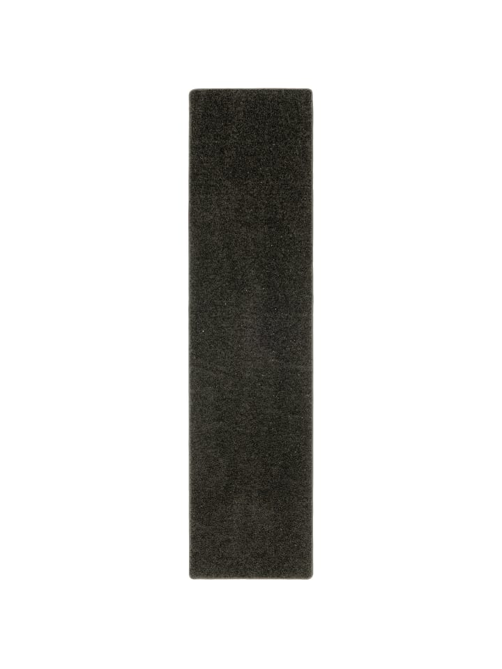Snapstyle Hochflor Velours Teppich Läufer Mona in Zwart günstig kaufen