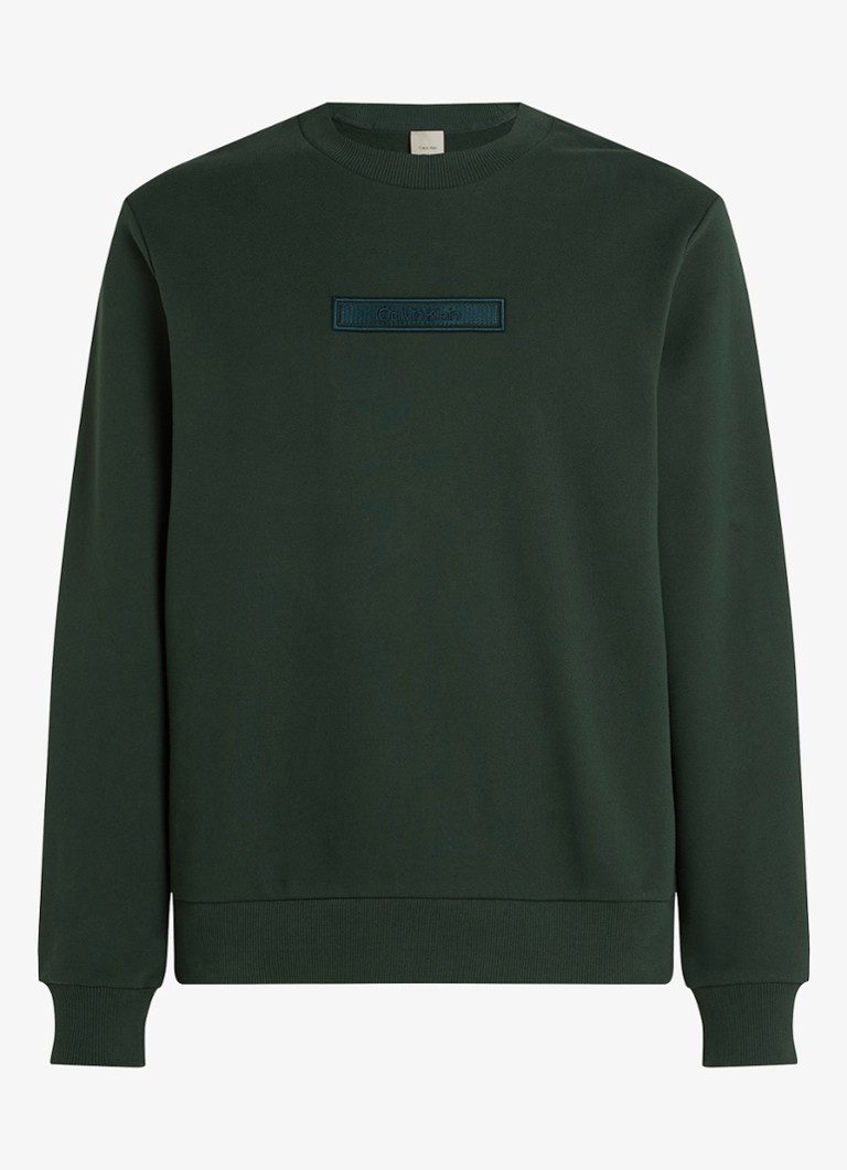 Maglione Calvin Klein con logo ricamato