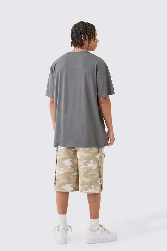 Oversize T-Shirt mit lizenziertem The Flintstones Print