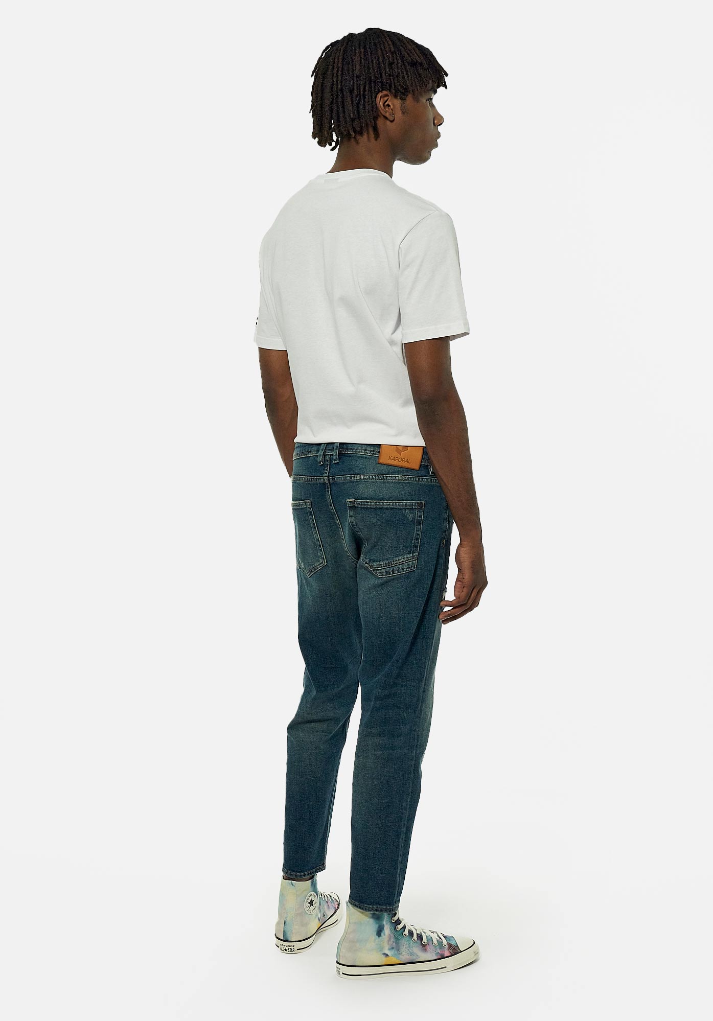 ROBIN  Jean loose cropped Homme