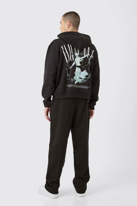 Lockere Homme Jogginghose in Waffeloptik