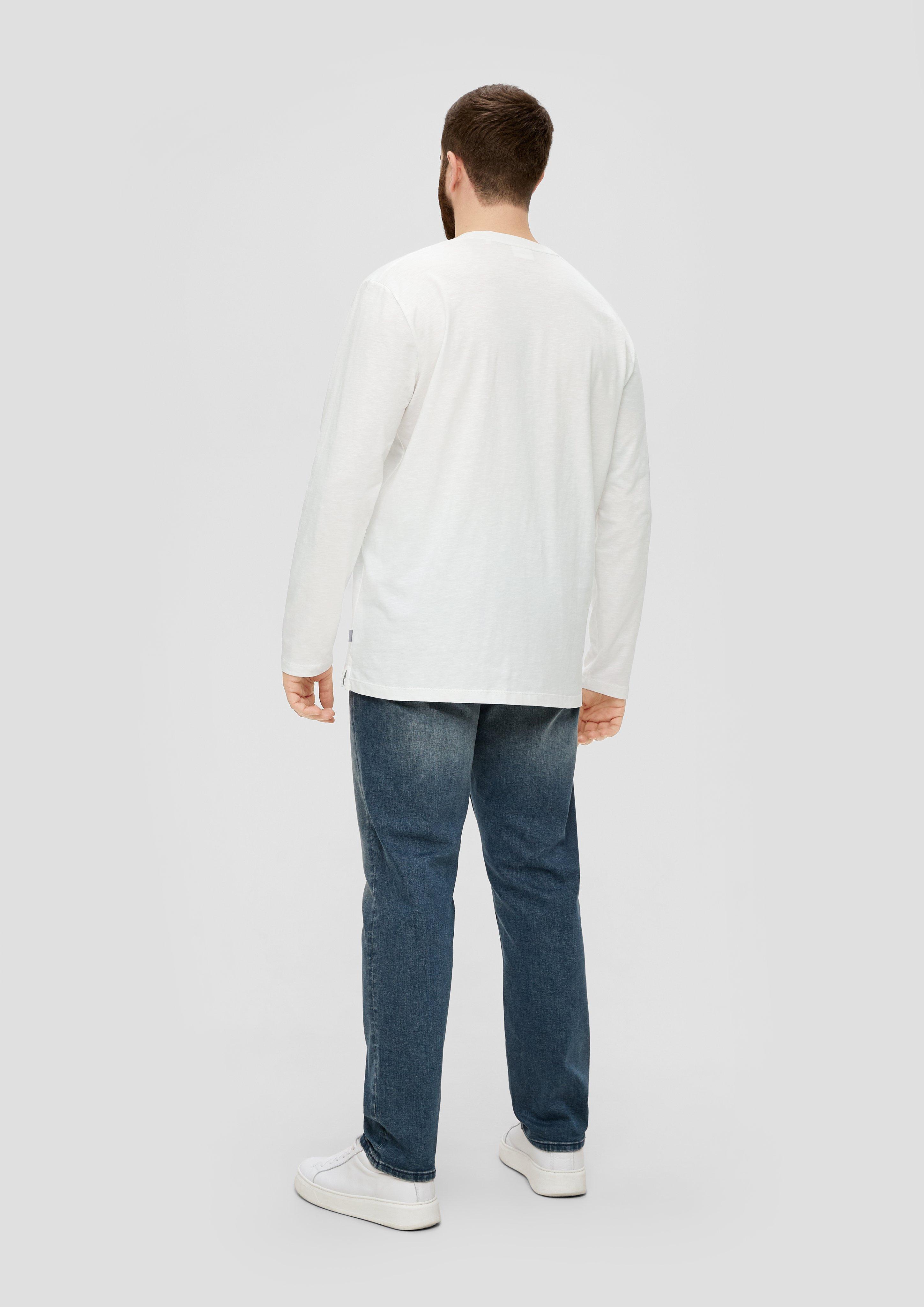 Longsleeve mit Flammgarnstruktur  2143247-0120