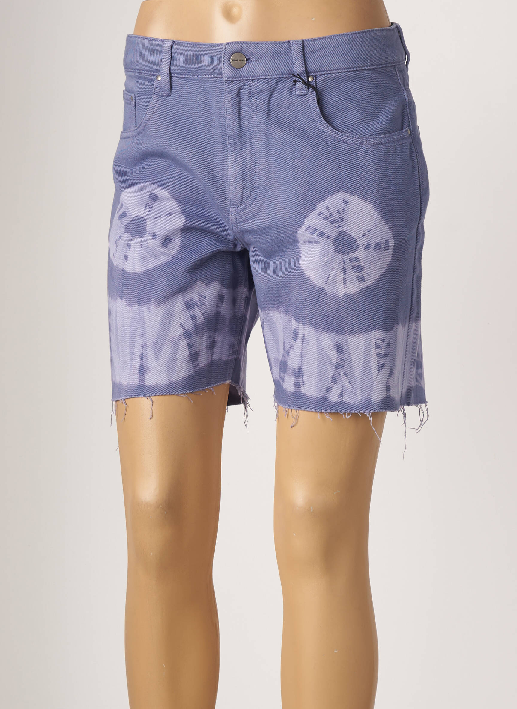 Chloe Stora Bermudas Femme couleur violet