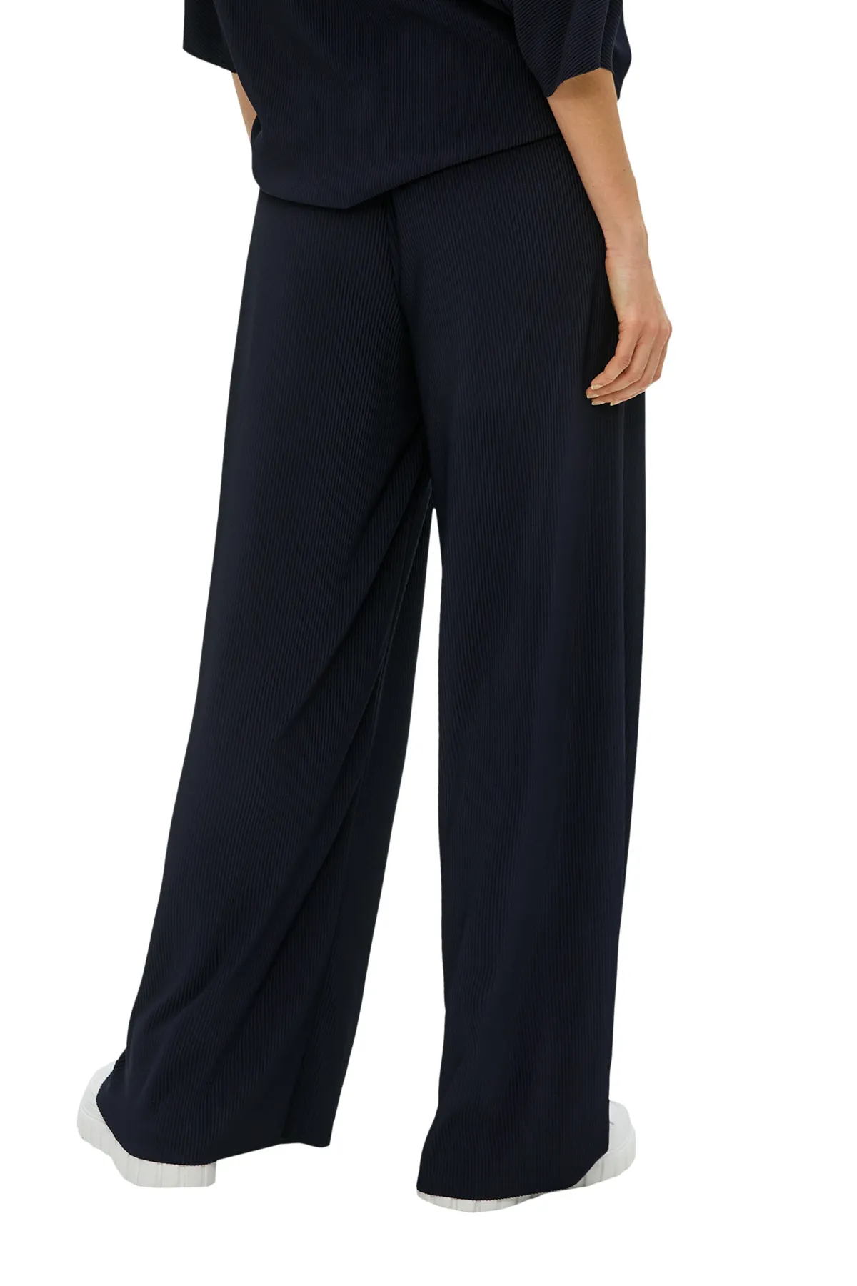 s.Oliver  Weite plissierte Hose aus Jersey