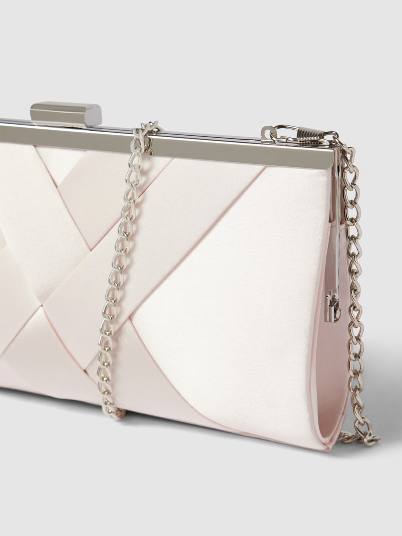 Handtasche mit Label-Detail in rosa