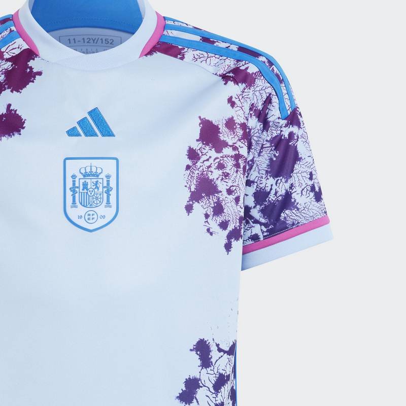 adidas Spanien Frauenteam 23 Auswärtstrikot Trikot Kinder
