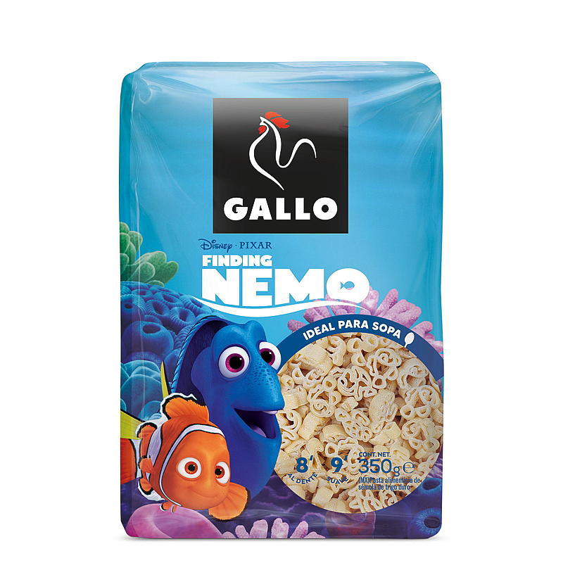 Pasta 350 g Disney Nemo