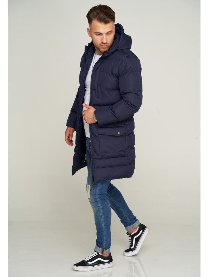 SOULSTAR Parka - S2ROROS Steppmantel Steppjacke in Navy günstig kaufen